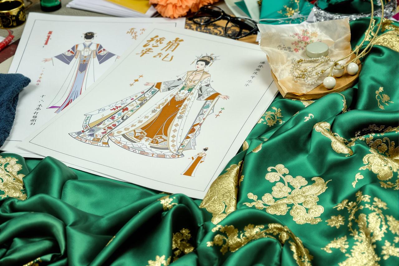 kk漫画 - 幕后探秘:《锦瑟引》服饰设计的文化密码